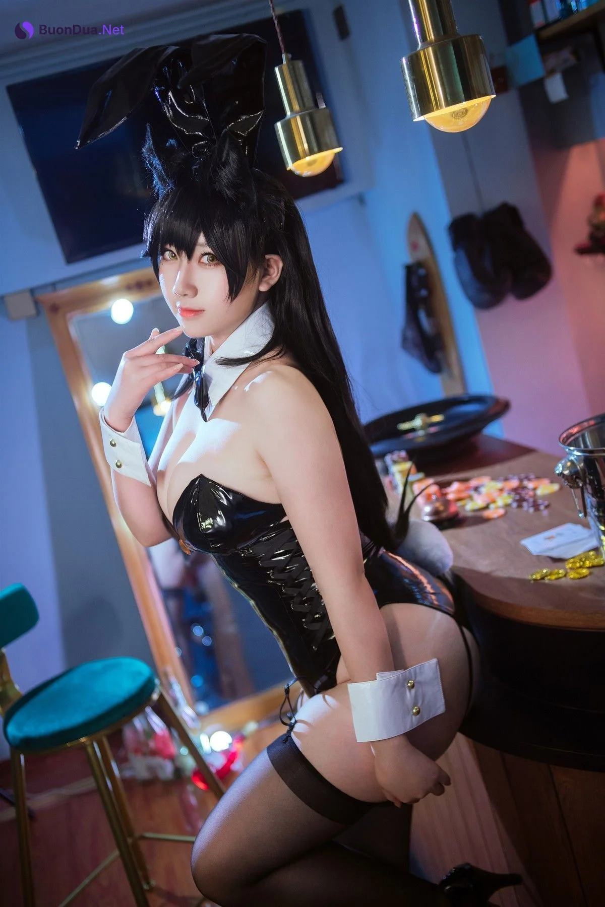 Cosplay 本末末 爱宕兔女郎 - Photo 6