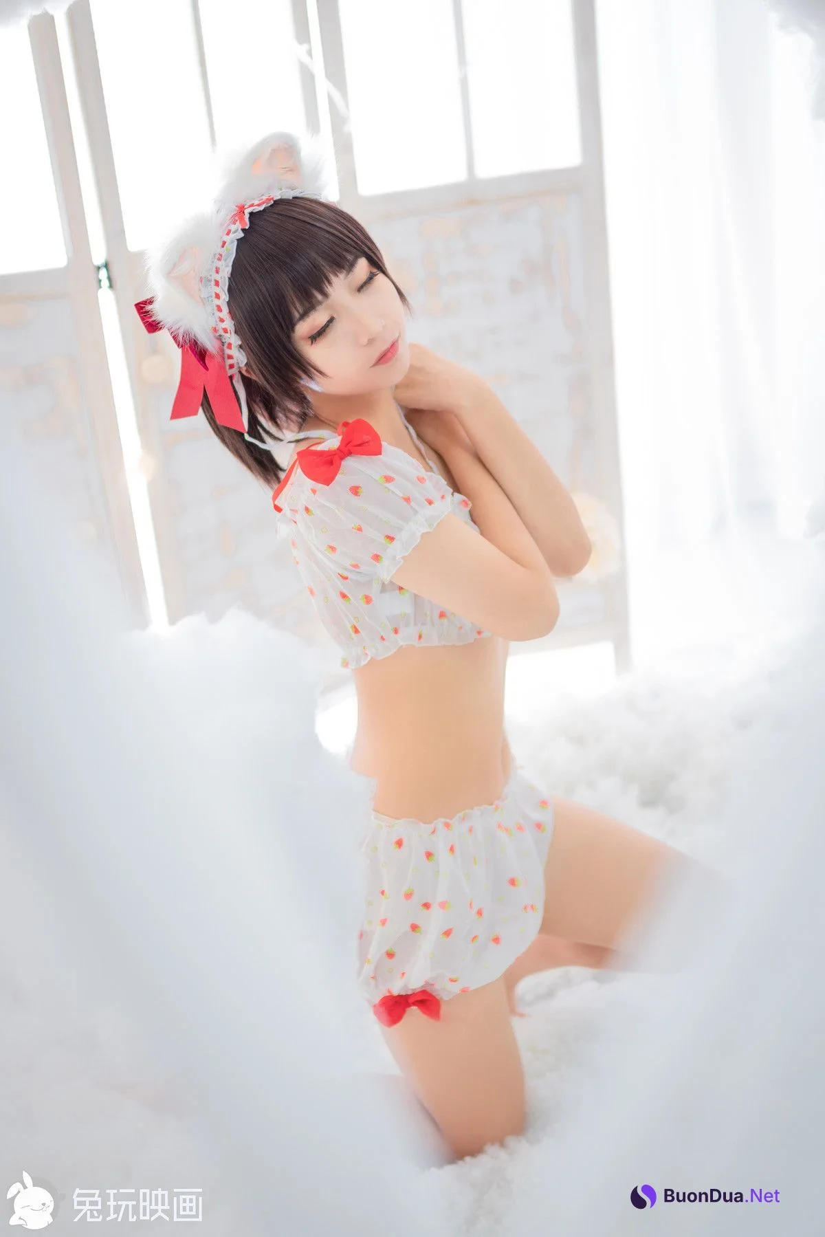 Cosplay 兔玩映画 草莓女孩 - Photo 4