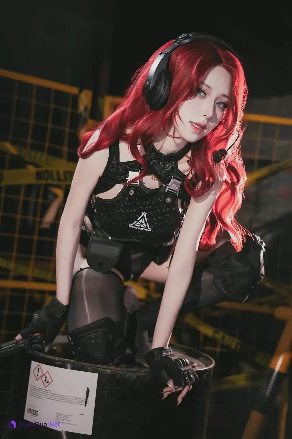 Cosplay 双木扶苏 – 明日方舟 史尔特尔·得体社战术风 - Photo 11