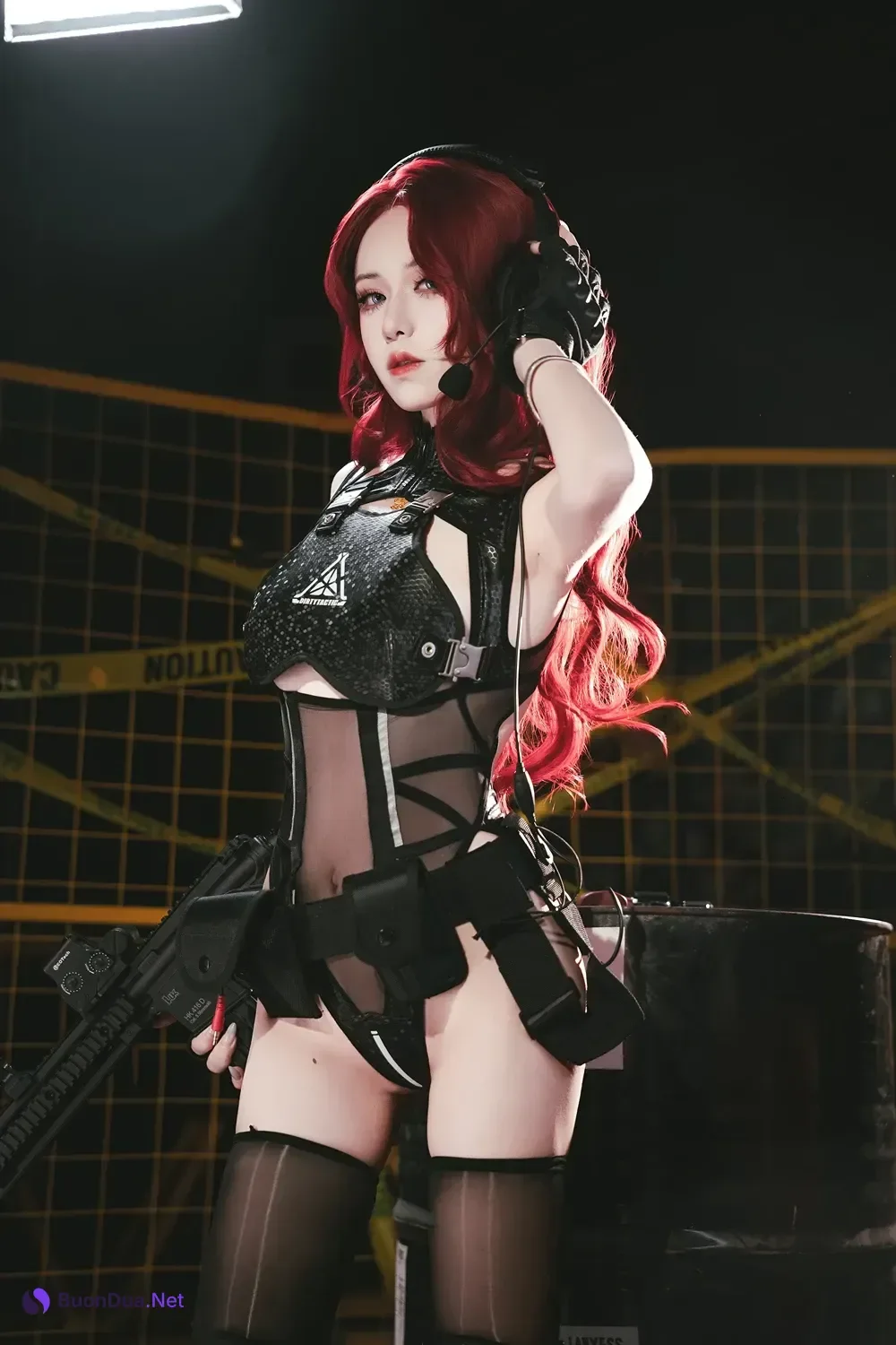 Cosplay 双木扶苏 – 明日方舟 史尔特尔·得体社战术风 - Photo 6