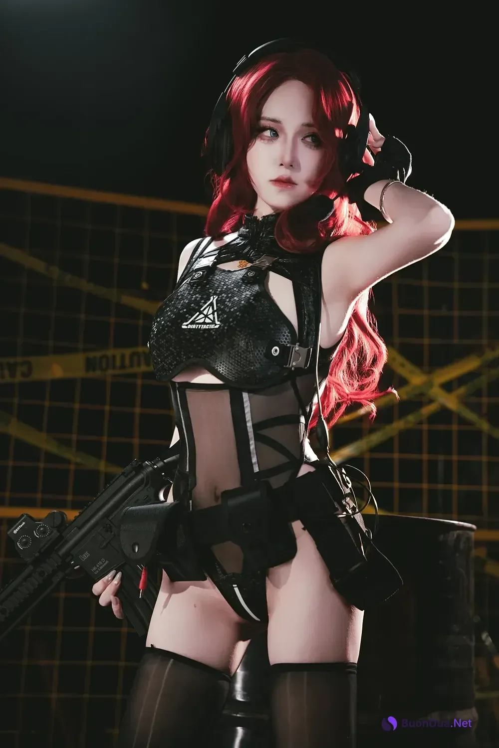 Cosplay 双木扶苏 – 明日方舟 史尔特尔·得体社战术风 - Photo 7