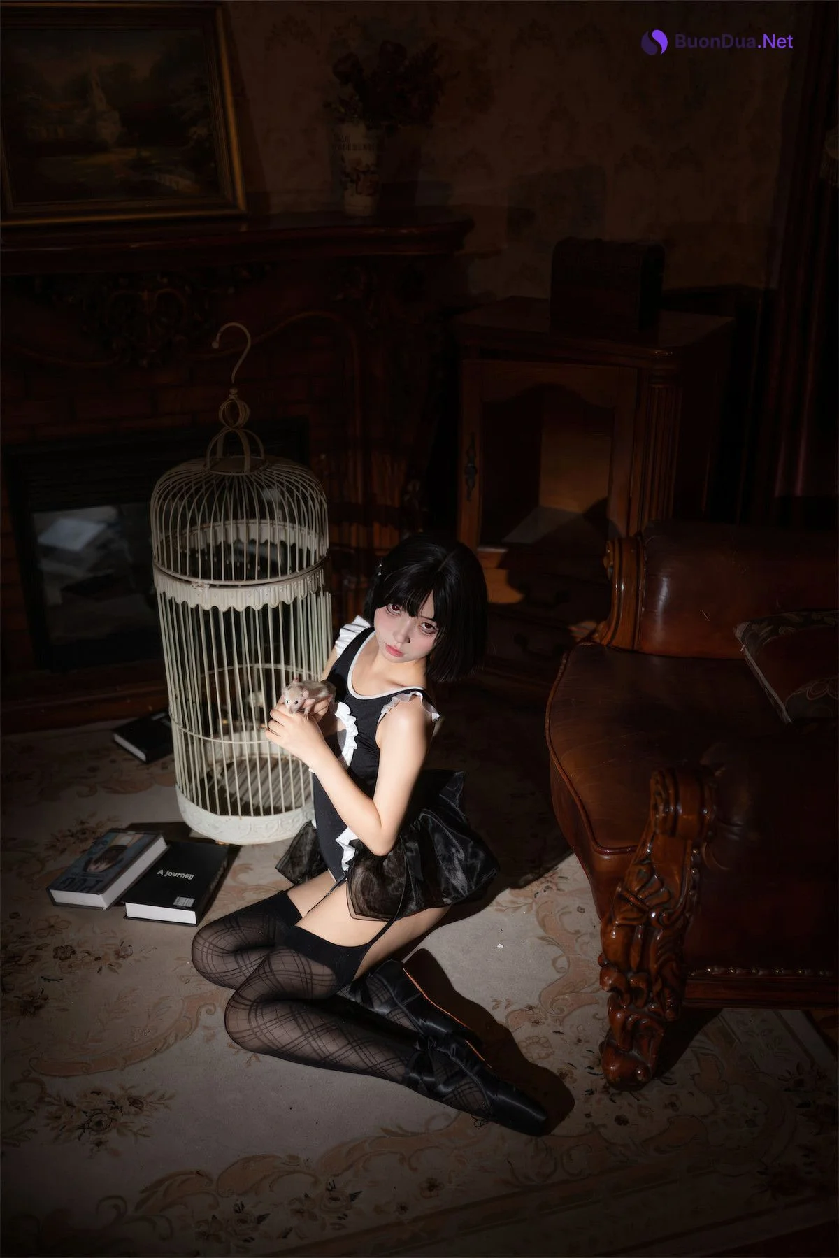 Cosplay 花铃 马戏团芭蕾 吊带袜高叉 - Photo 8
