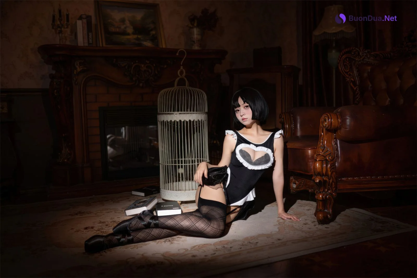 Cosplay 花铃 马戏团芭蕾 吊带袜高叉 - Photo 9