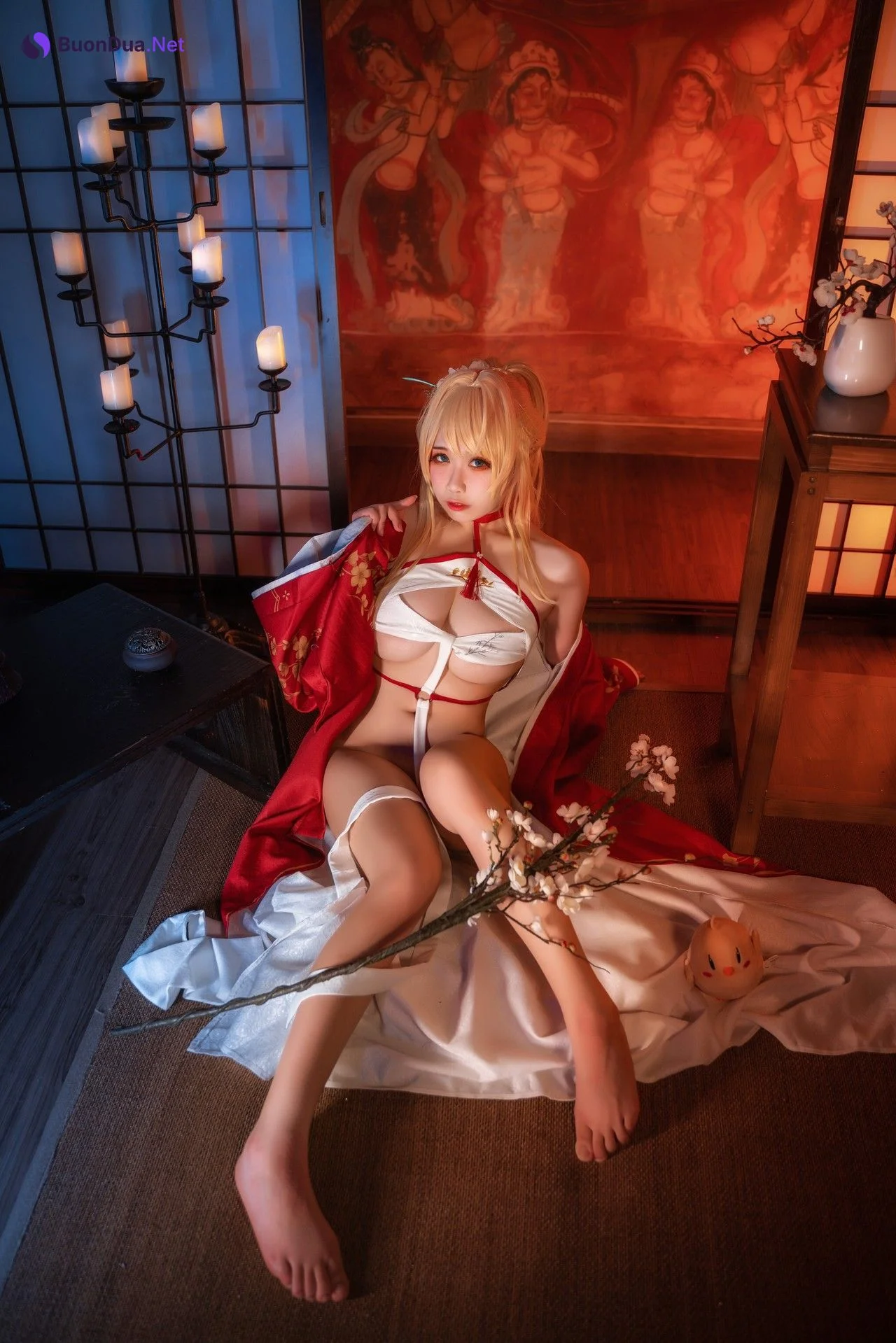 Cosplay 贞子蜜桃 碧蓝航线 新春光荣 - Photo 11