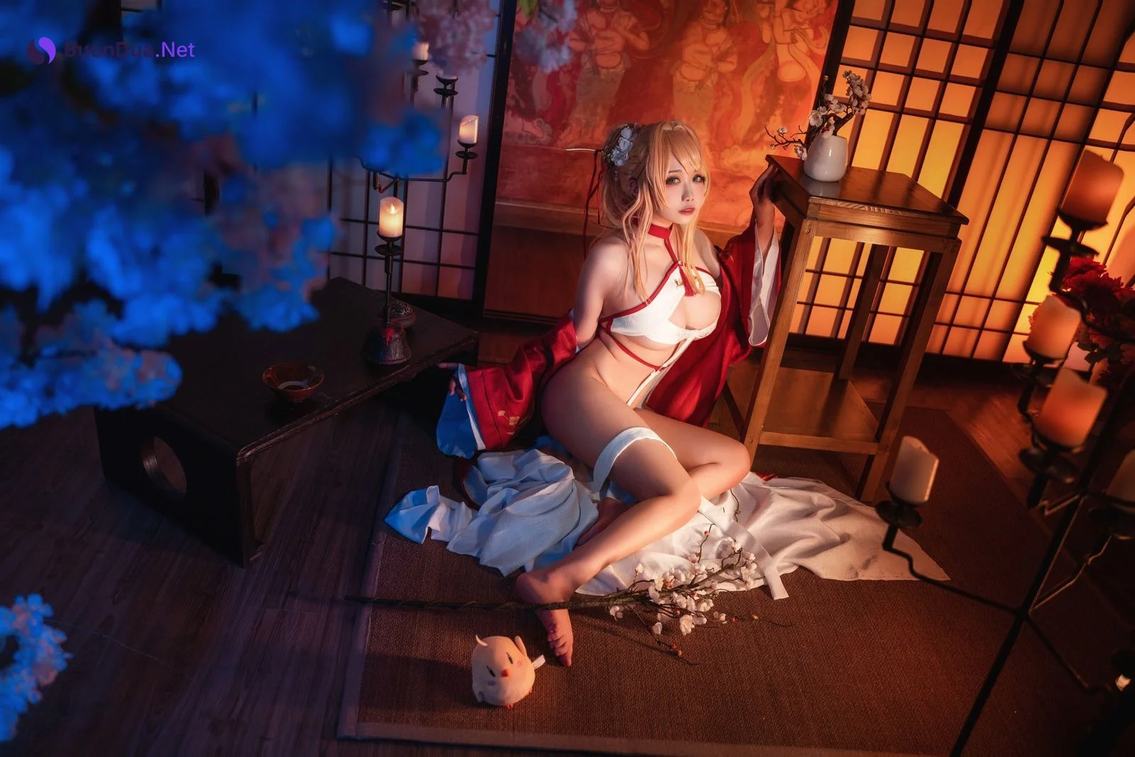 Cosplay 贞子蜜桃 碧蓝航线 新春光荣 - Photo 20