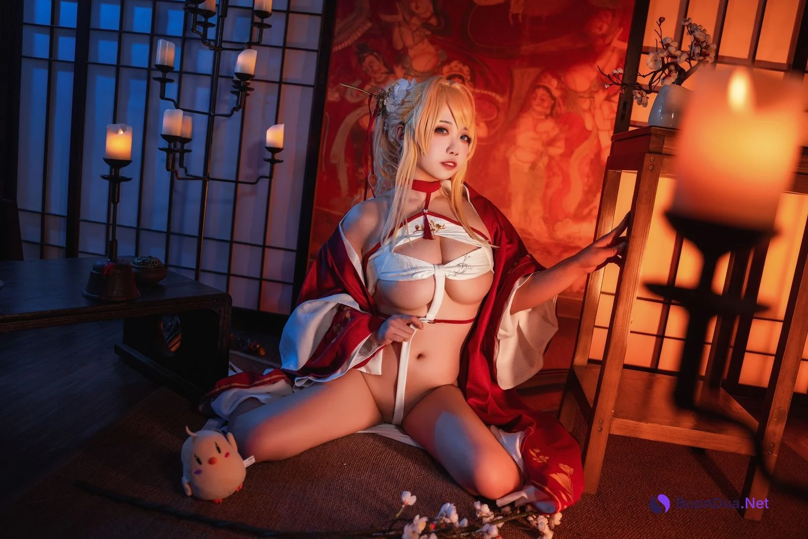 Cosplay 贞子蜜桃 碧蓝航线 新春光荣 - Photo 6