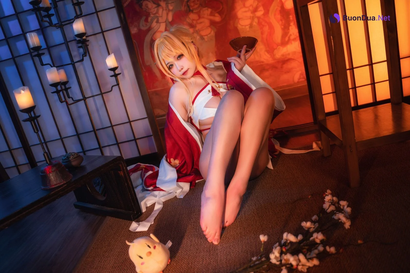 Cosplay 贞子蜜桃 碧蓝航线 新春光荣 - Photo 8