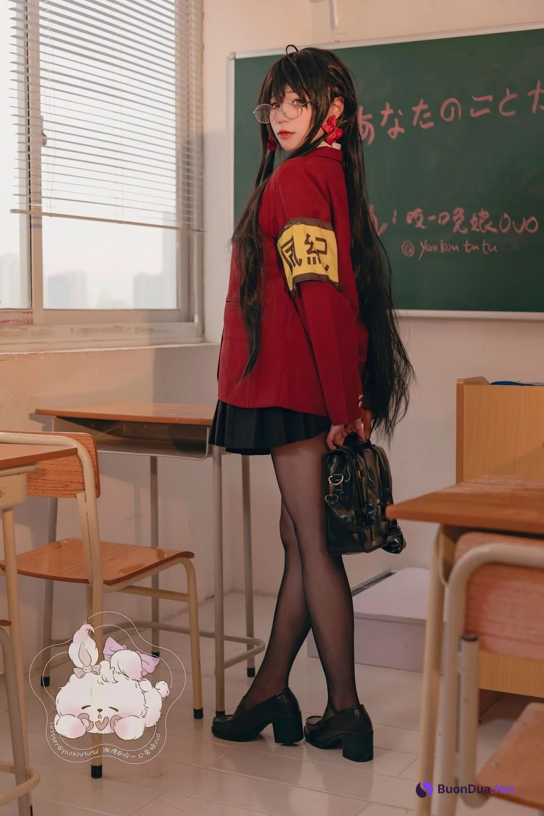 Cosplay 黏黏团子兔 风纪委员大凤 - Photo 7
