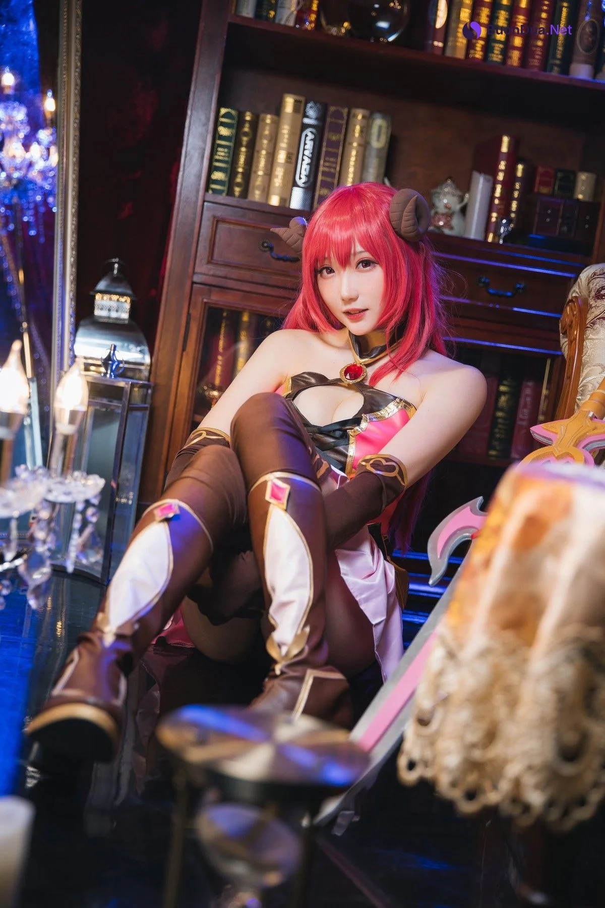 Cosplay 瓜希酱 公主连结 支仓伊绪 - Photo 12