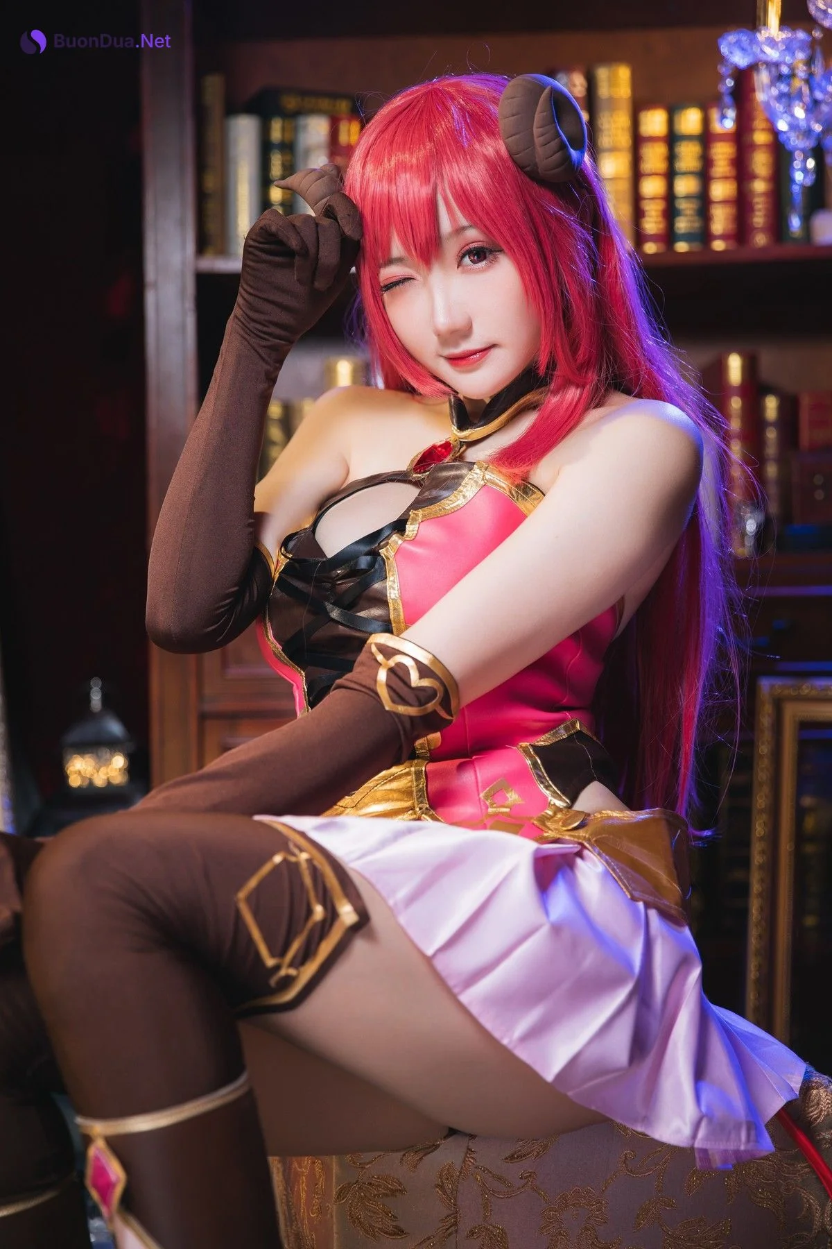 Cosplay 瓜希酱 公主连结 支仓伊绪 - Photo 14