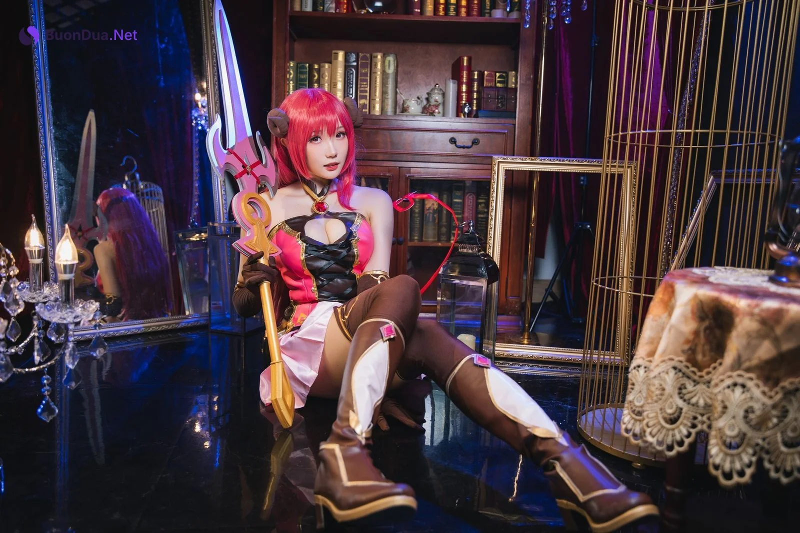 Cosplay 瓜希酱 公主连结 支仓伊绪 - Photo 18