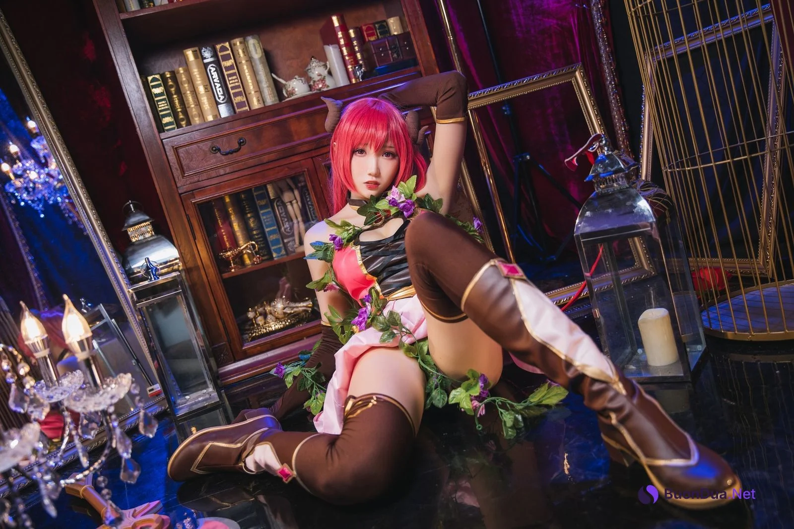 Cosplay 瓜希酱 公主连结 支仓伊绪 - Photo 3
