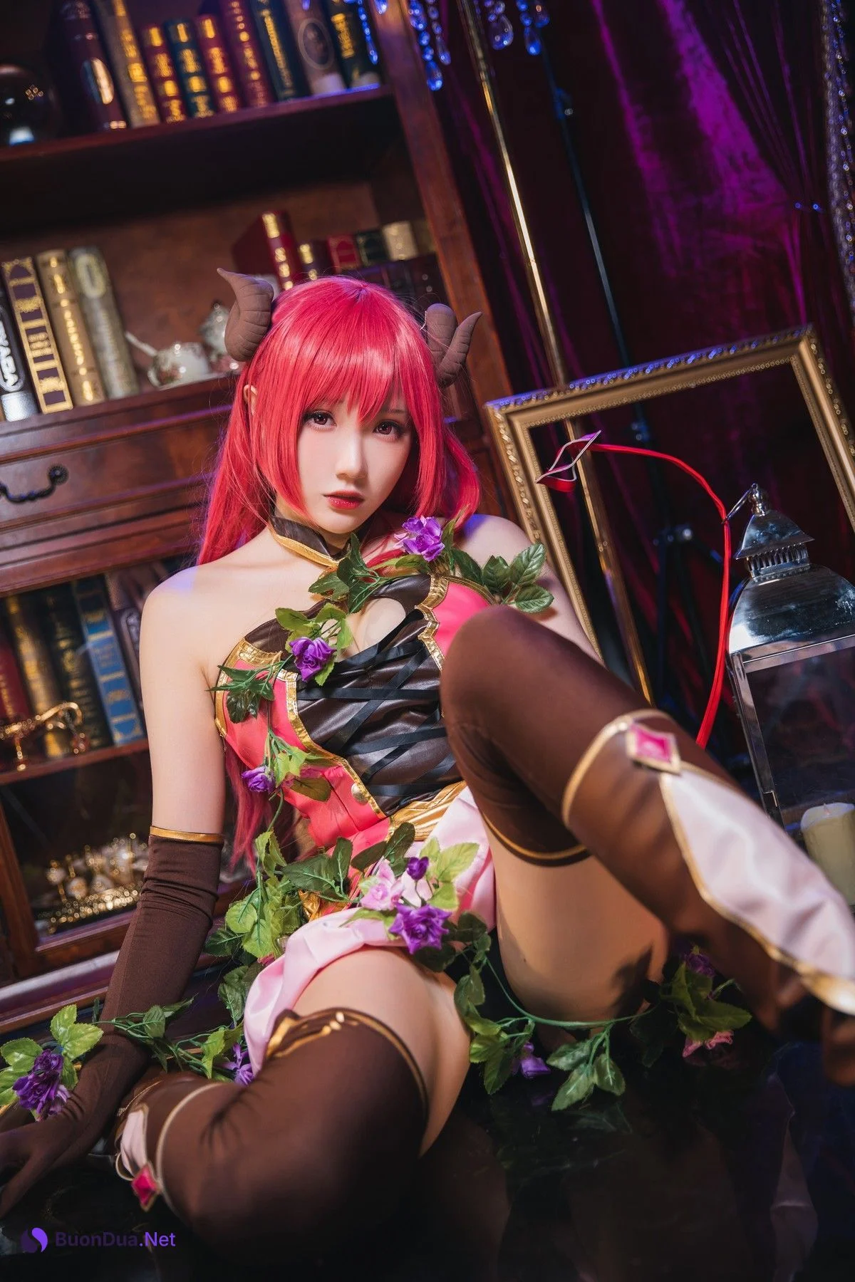 Cosplay 瓜希酱 公主连结 支仓伊绪 - Photo 4