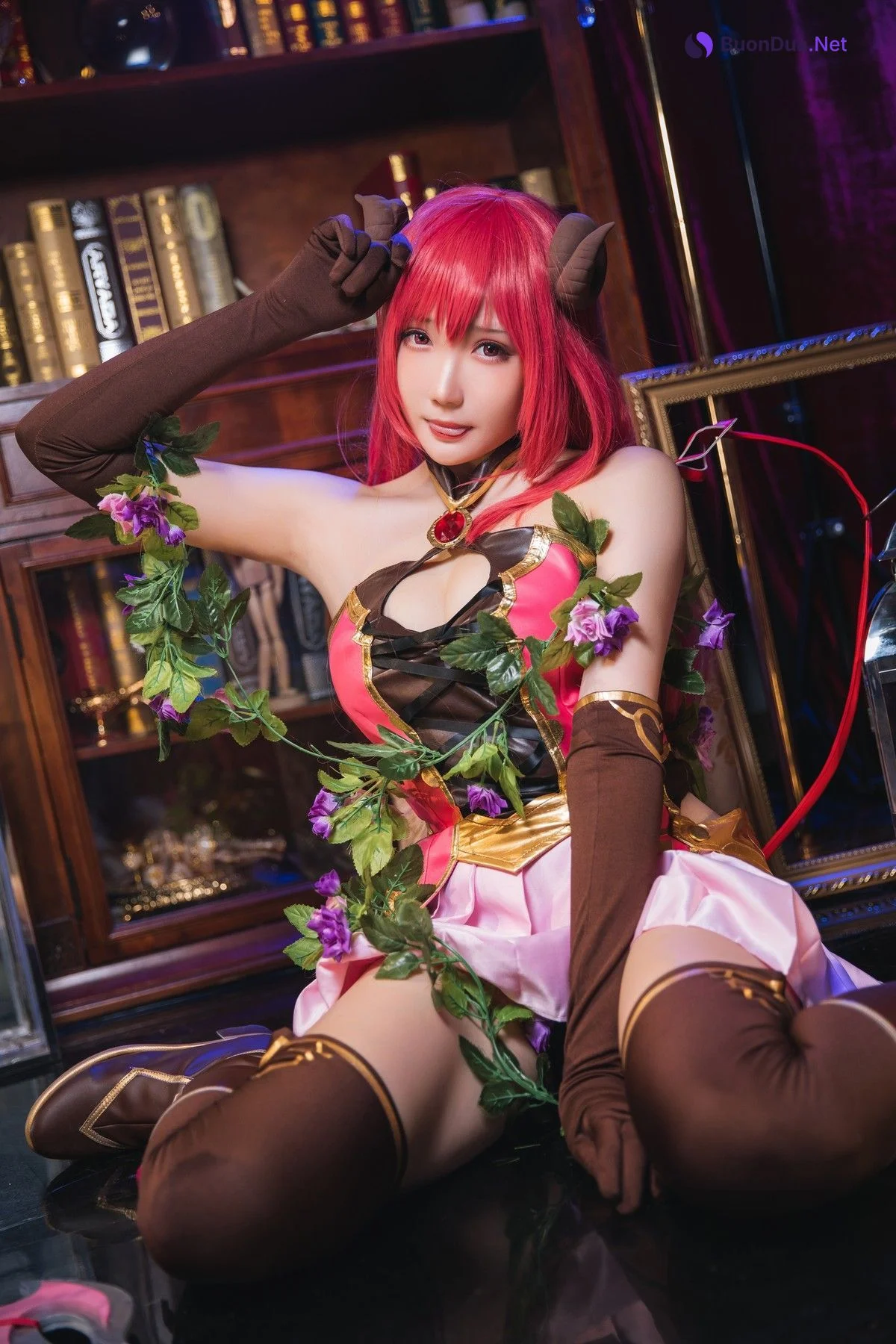Cosplay 瓜希酱 公主连结 支仓伊绪 - Photo 5