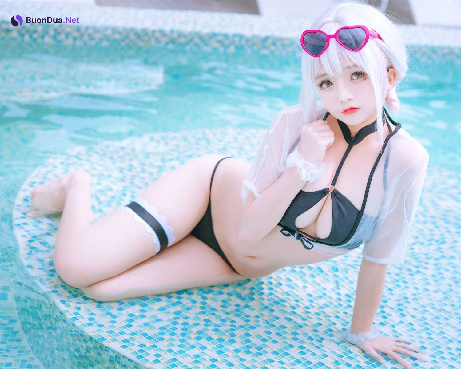 Cosplay 日奈娇 天狼星泳装 - Photo 15