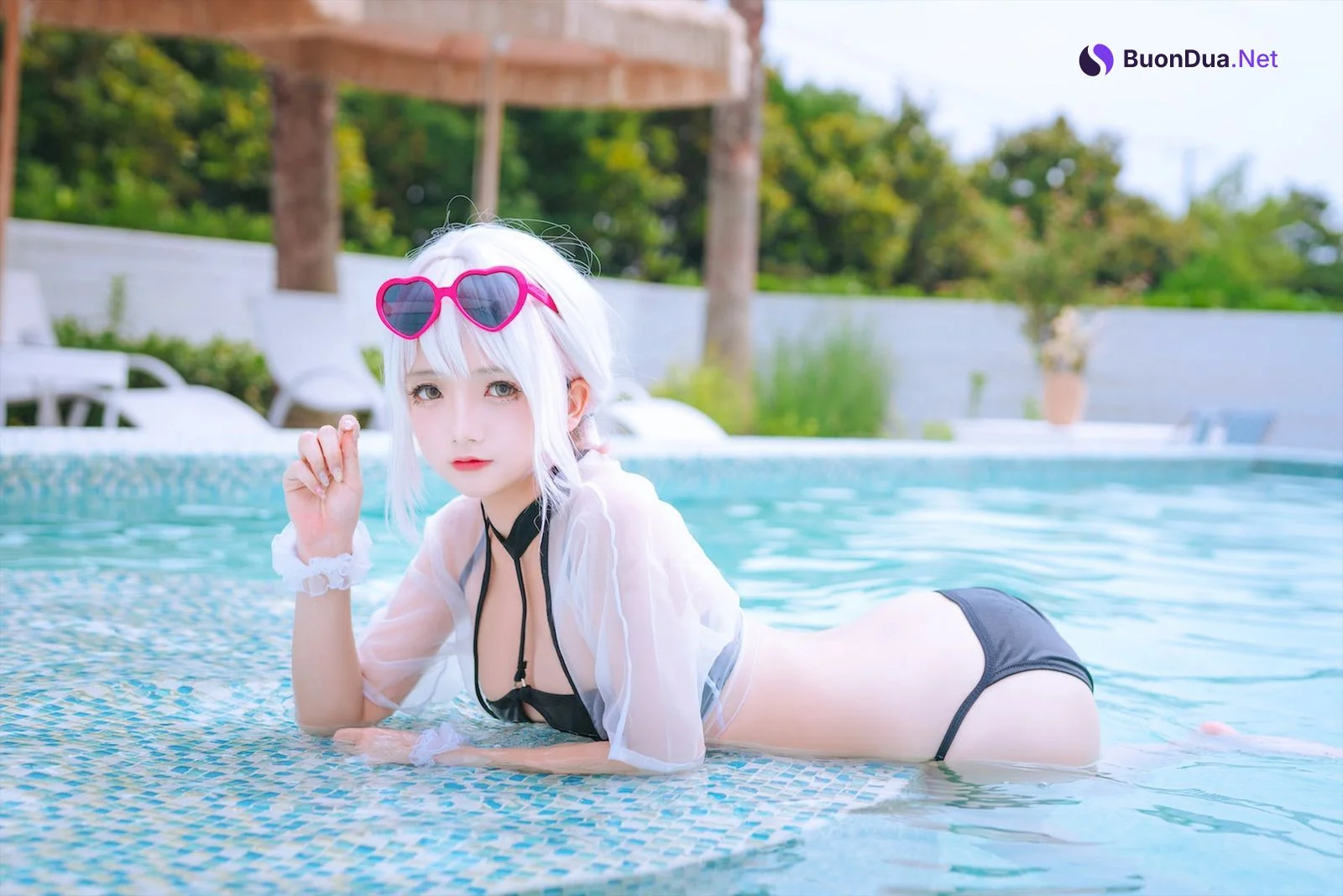 Cosplay 日奈娇 天狼星泳装 - Photo 17