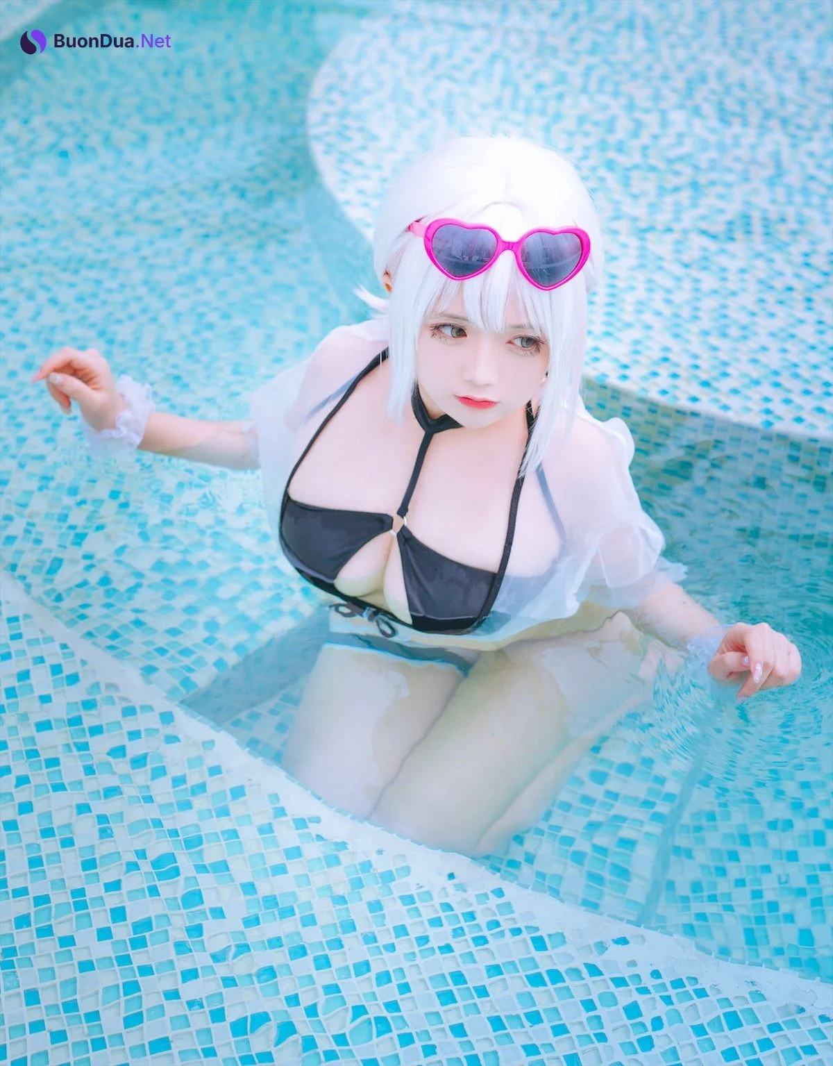 Cosplay 日奈娇 天狼星泳装 - Photo 7
