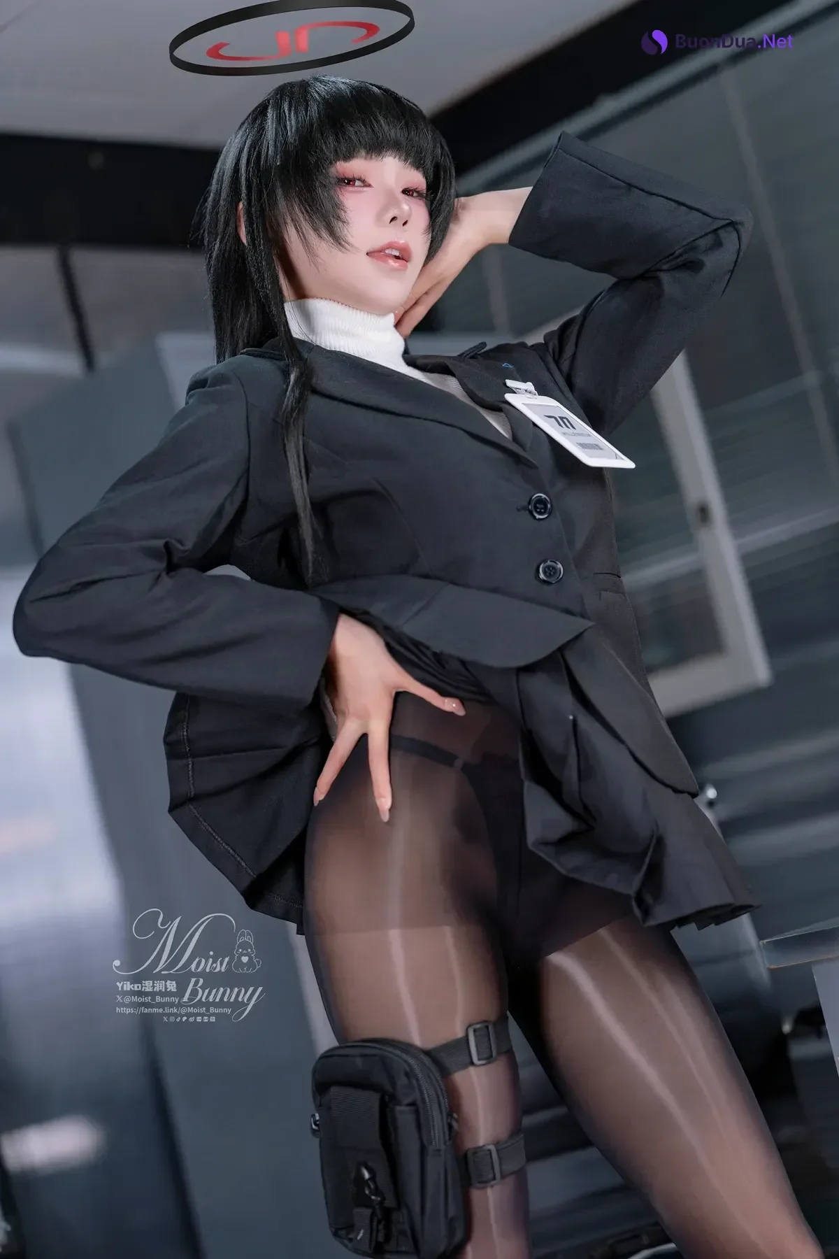 Cosplay 黏黏团子兔 – 碧蓝档案-调月莉音 - Photo 4