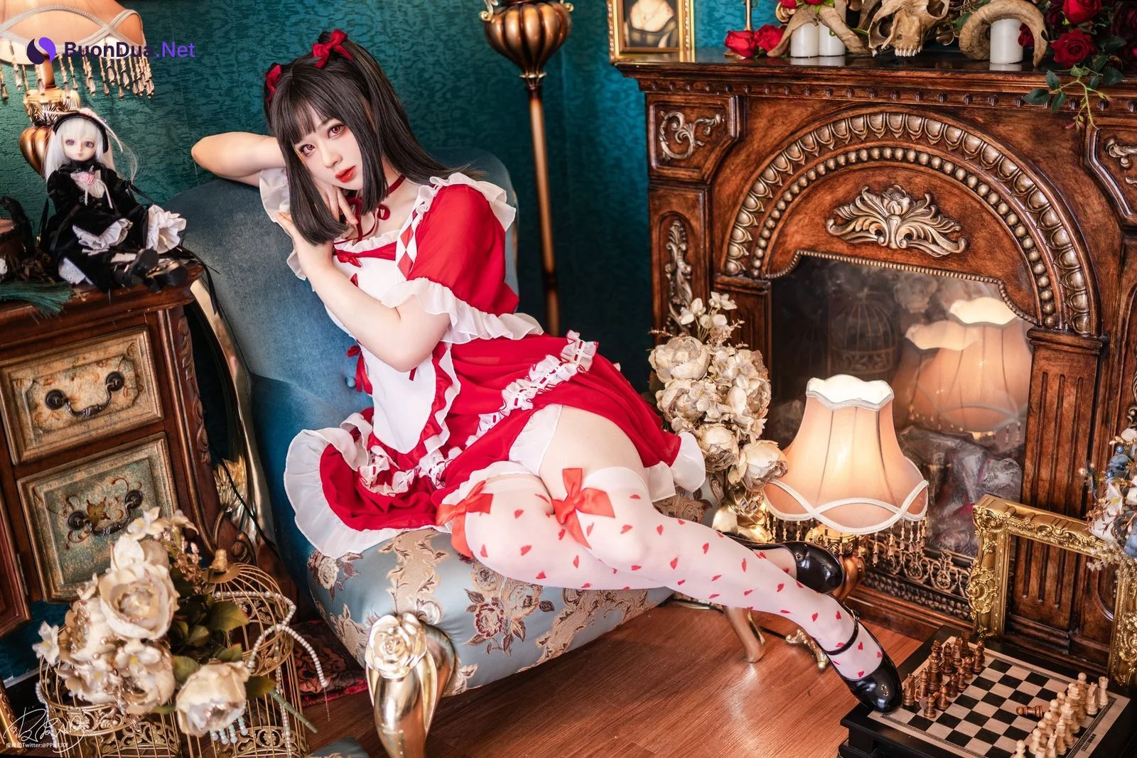 Cosplay 皮皮奶可可爱了啦 元月贺图 - Photo 4