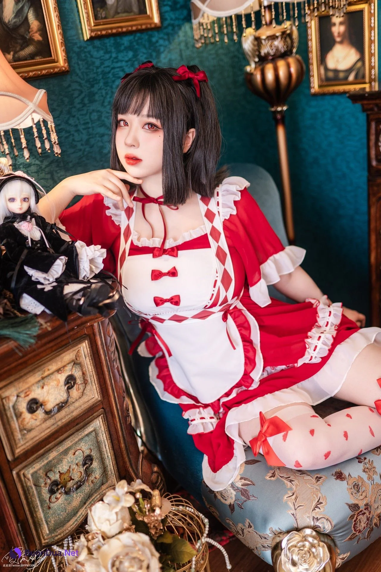 Cosplay 皮皮奶可可爱了啦 元月贺图 - Photo 5