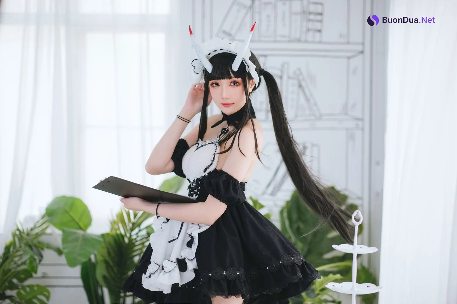 Cosplay 瓜希酱 能代女仆 - Photo 13