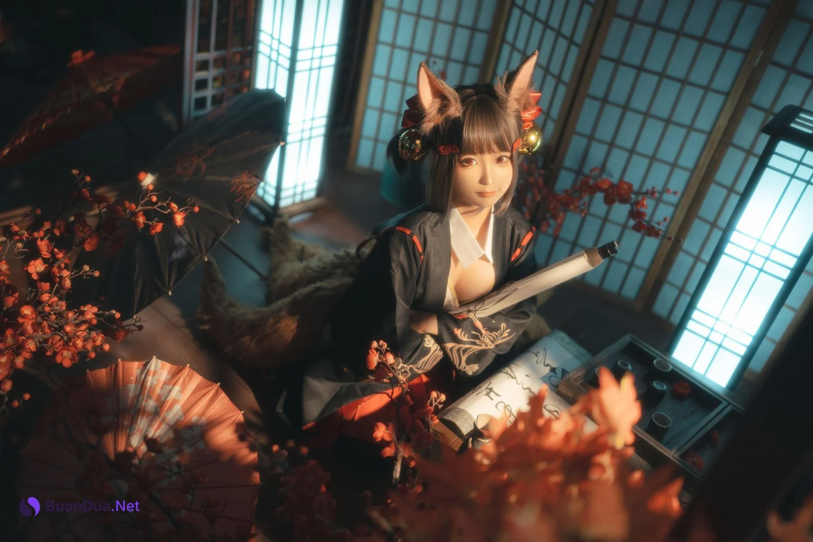 蠢沫沫 Cosplay 小赤城 - Photo 15