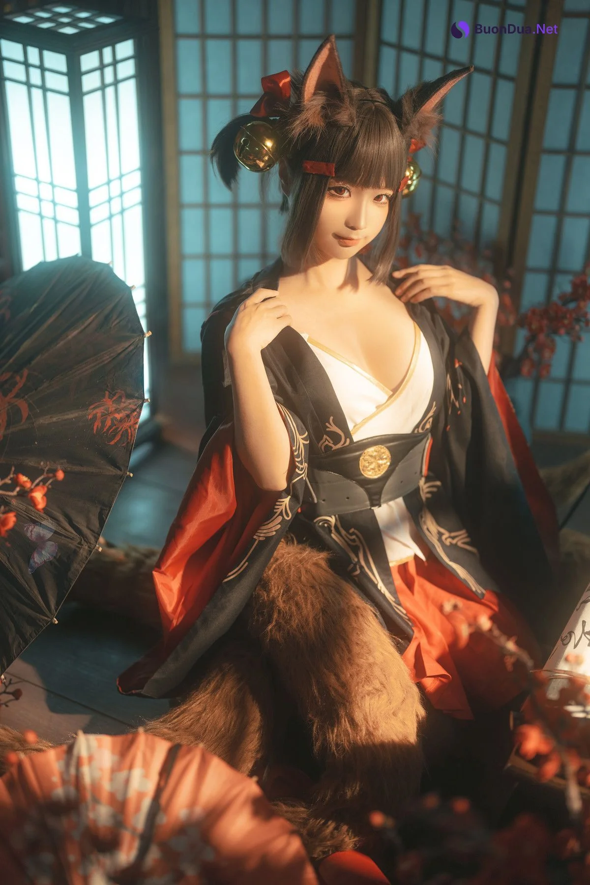 蠢沫沫 Cosplay 小赤城 - Photo 18