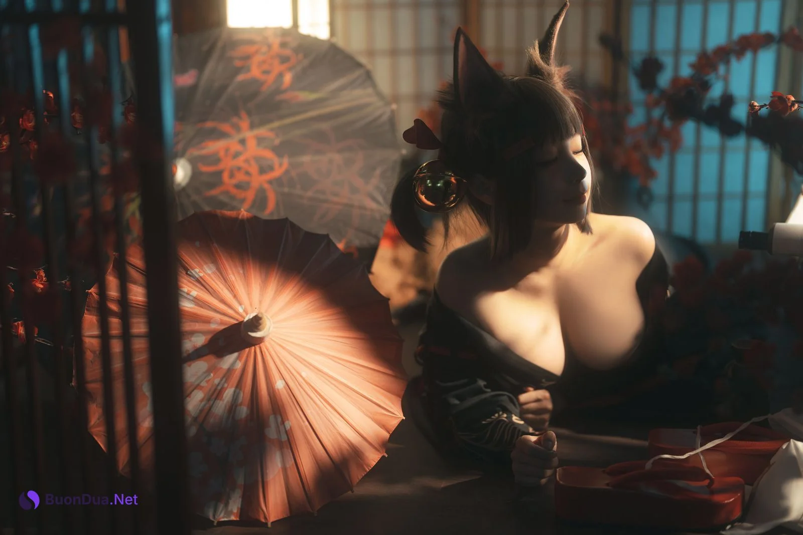 蠢沫沫 Cosplay 小赤城 - Photo 4