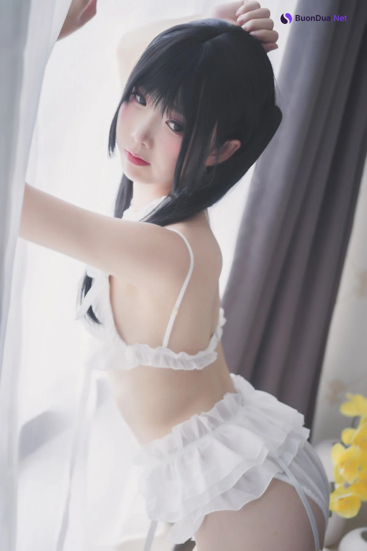 Cosplay 面饼仙儿 脑内少女 白内衣 - Photo 10