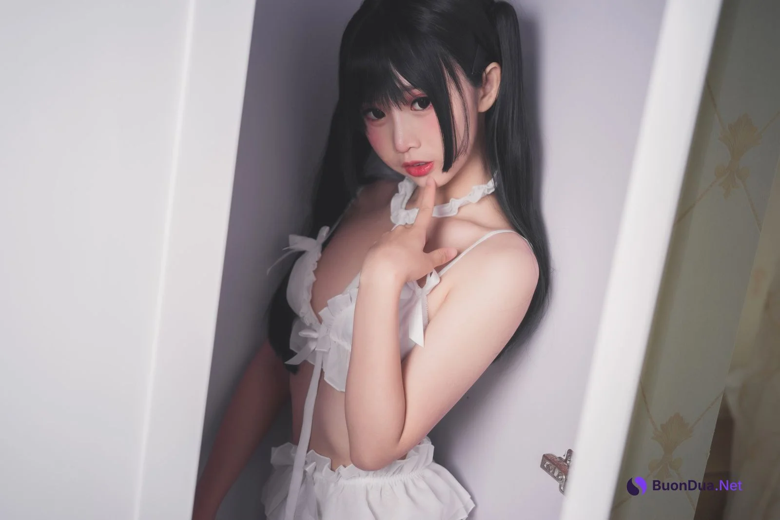 Cosplay 面饼仙儿 脑内少女 白内衣 - Photo 15