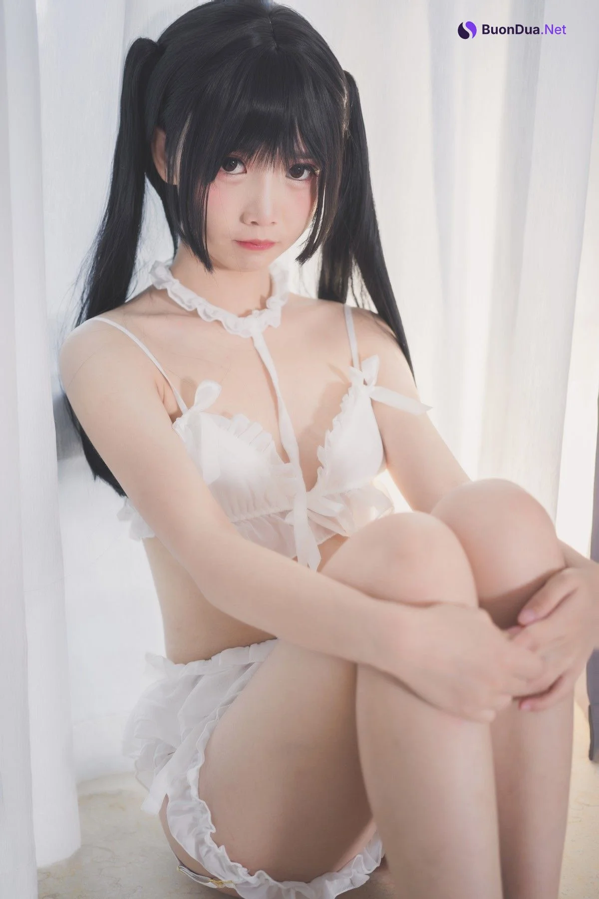 Cosplay 面饼仙儿 脑内少女 白内衣 - Photo 6