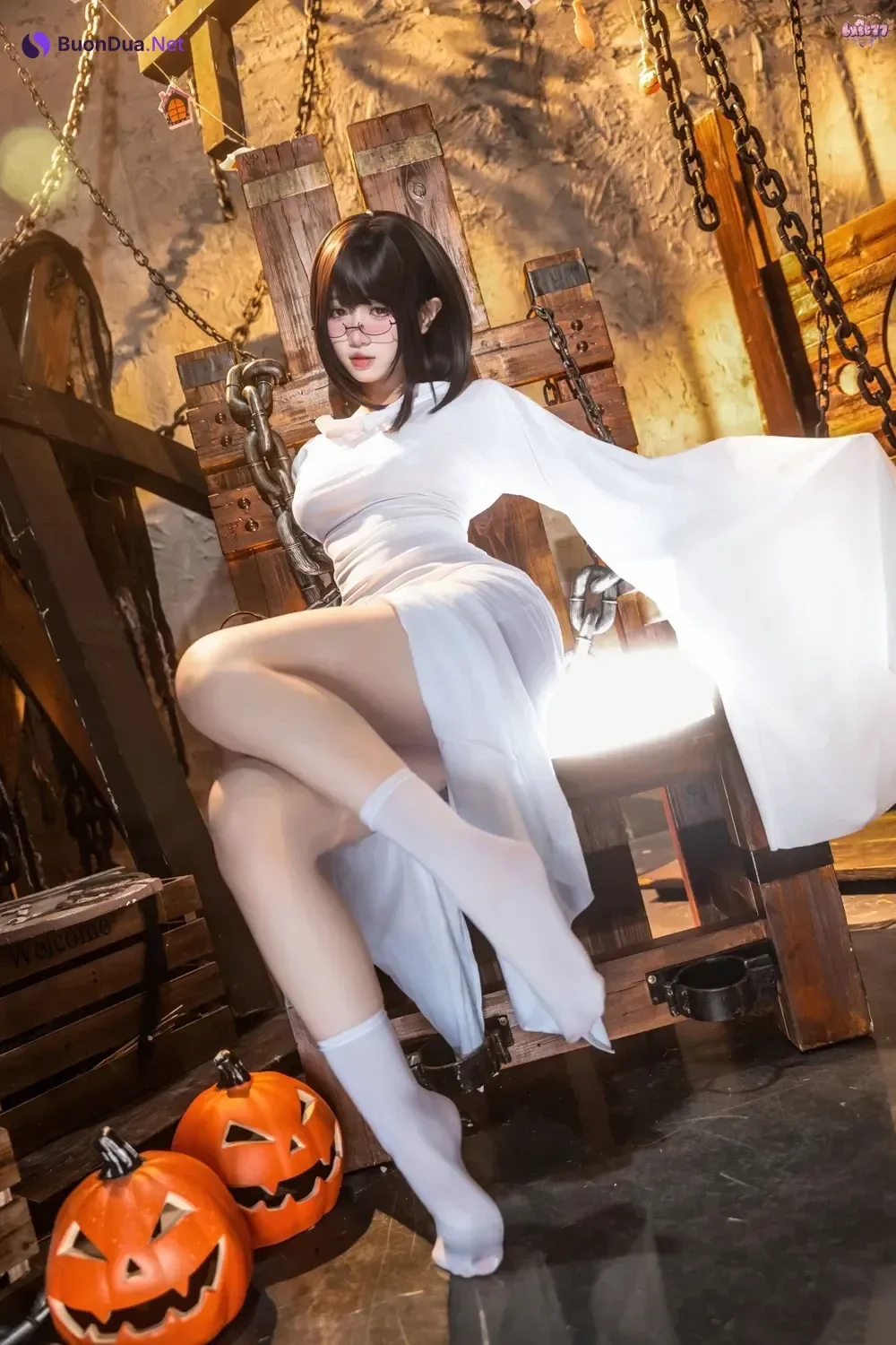 Cosplay 柒柒要乖哦 – 幽灵娘 - Photo 17