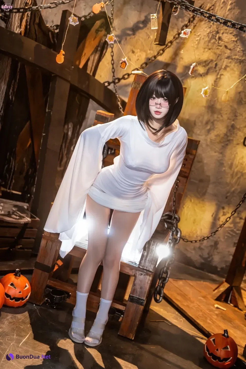 Cosplay 柒柒要乖哦 – 幽灵娘 - Photo 3