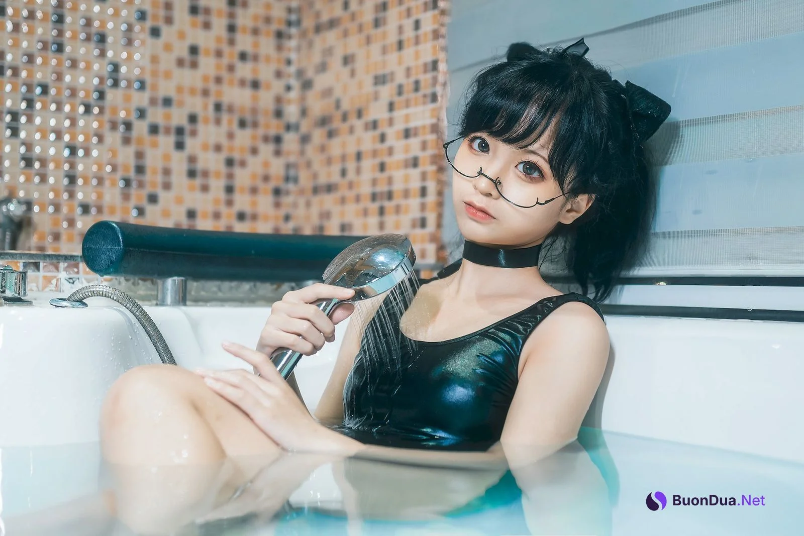 蠢沫沫 Cosplay 猫耳死库水 - Photo 14