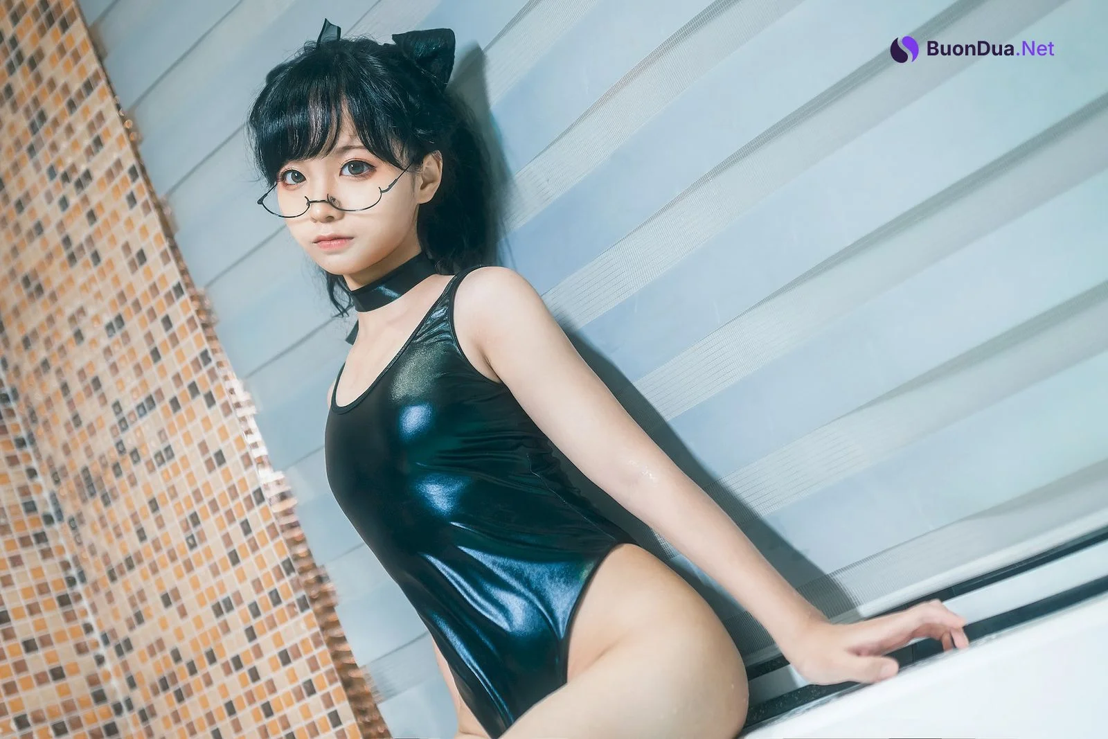 蠢沫沫 Cosplay 猫耳死库水 - Photo 16