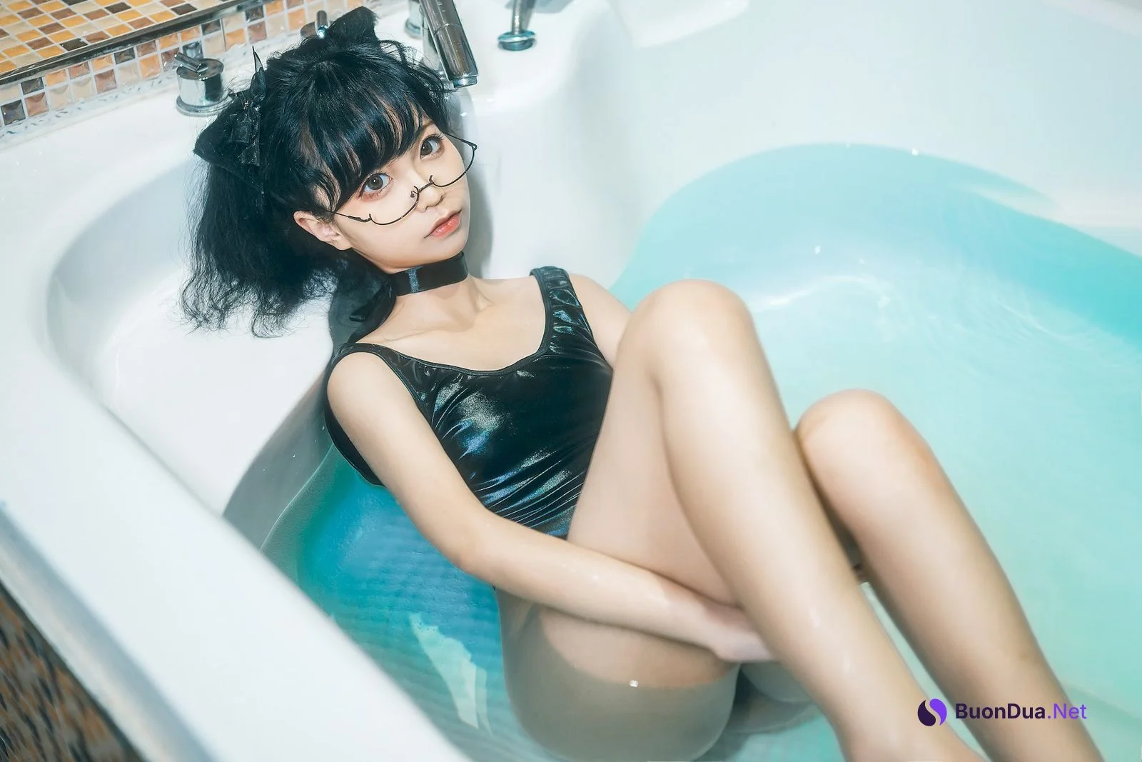 蠢沫沫 Cosplay 猫耳死库水 - Photo 3