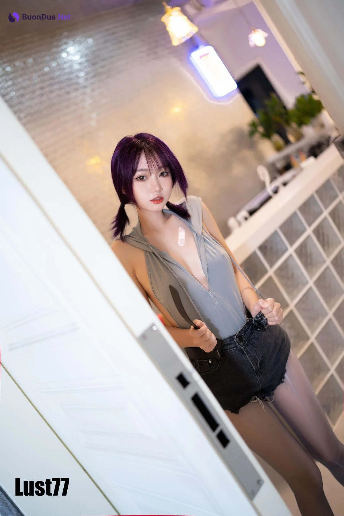 Cosplay 柒柒要乖哦 小灰兔 - Photo 19