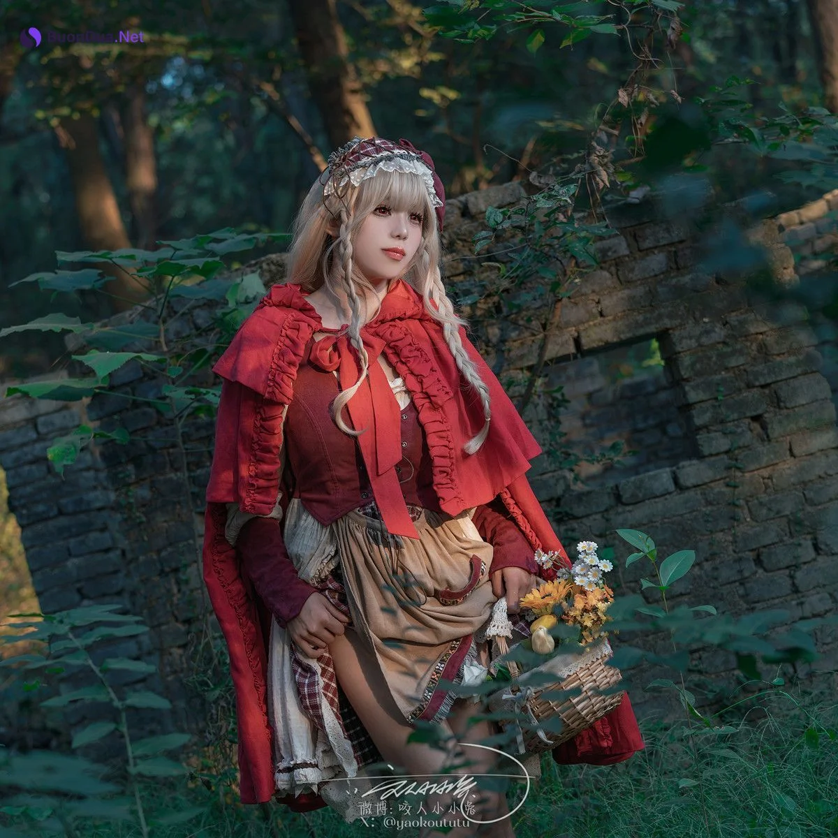 Cosplay 黏黏团子兔 迷途小红帽 - Photo 10