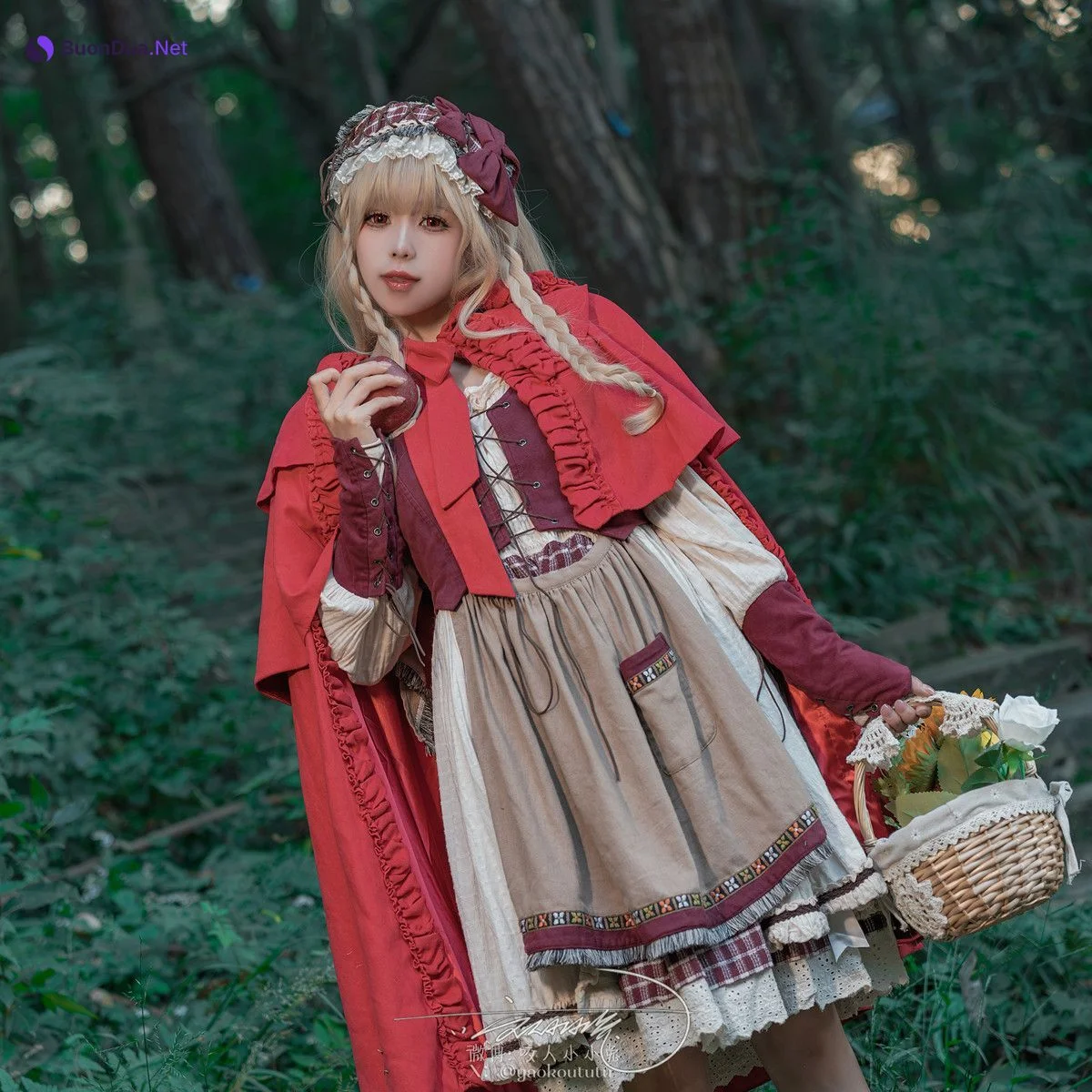 Cosplay 黏黏团子兔 迷途小红帽 - Photo 15