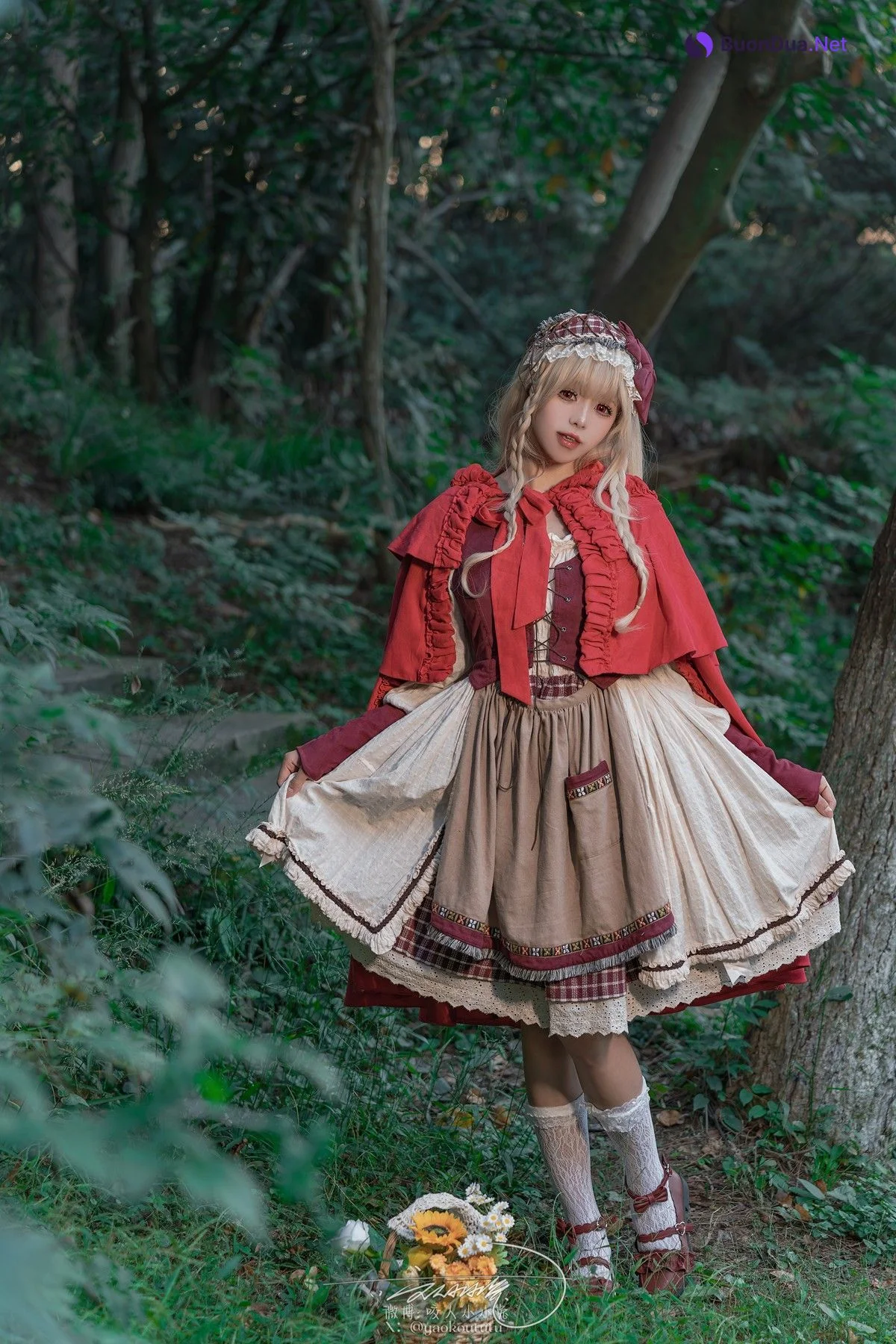 Cosplay 黏黏团子兔 迷途小红帽 - Photo 16