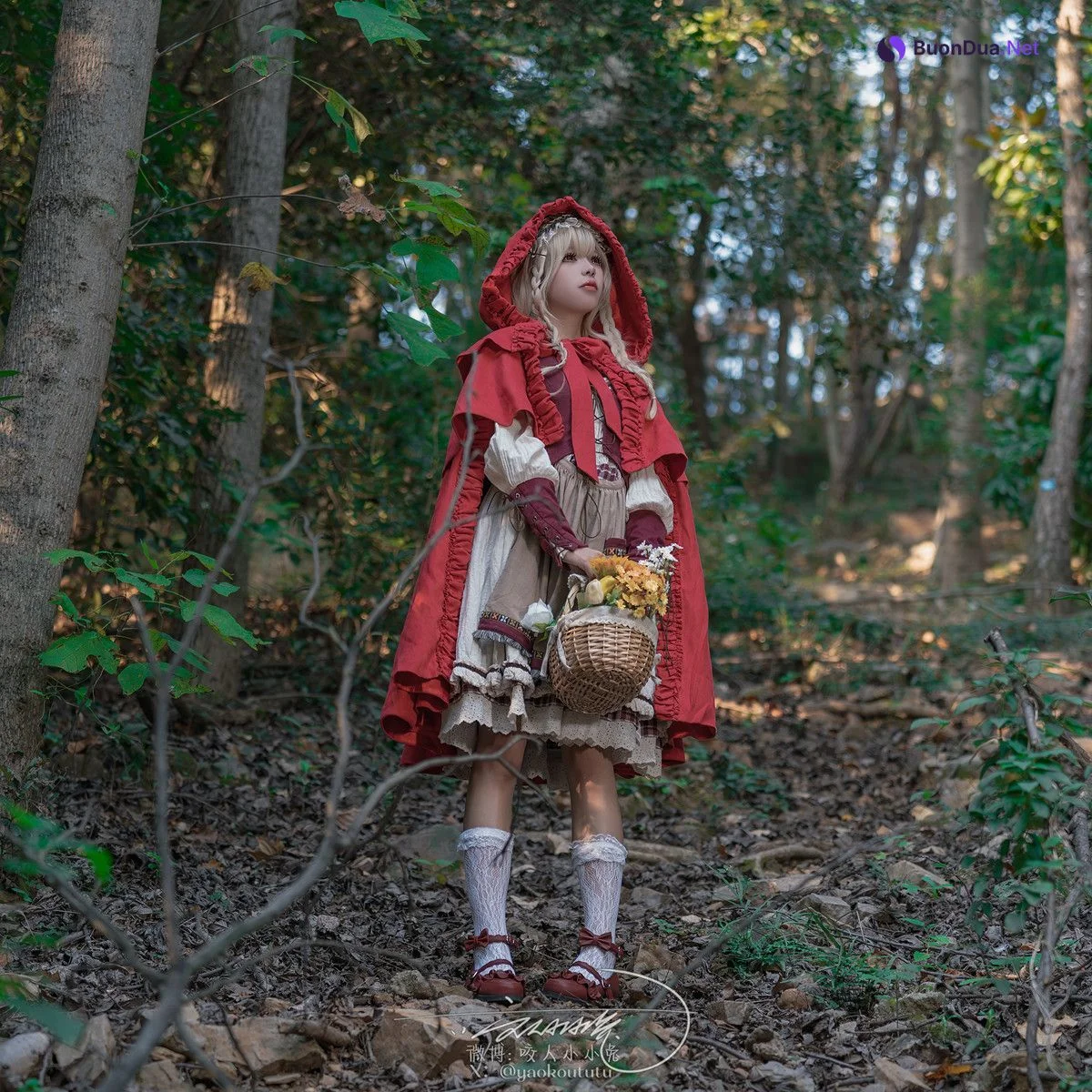 Cosplay 黏黏团子兔 迷途小红帽 - Photo 4