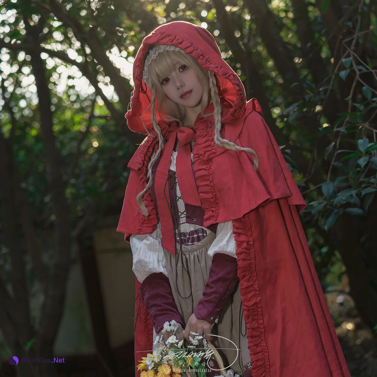 Cosplay 黏黏团子兔 迷途小红帽 - Photo 6