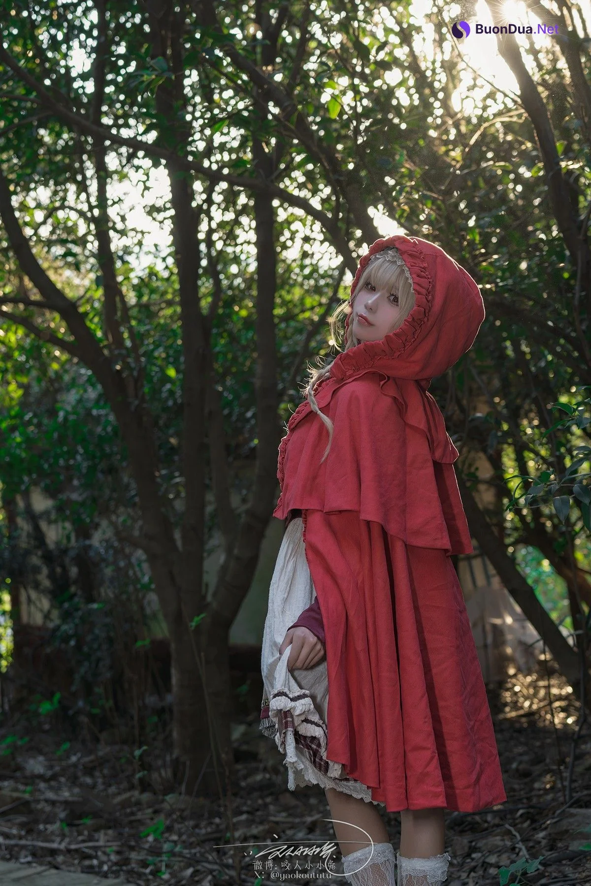 Cosplay 黏黏团子兔 迷途小红帽 - Photo 7