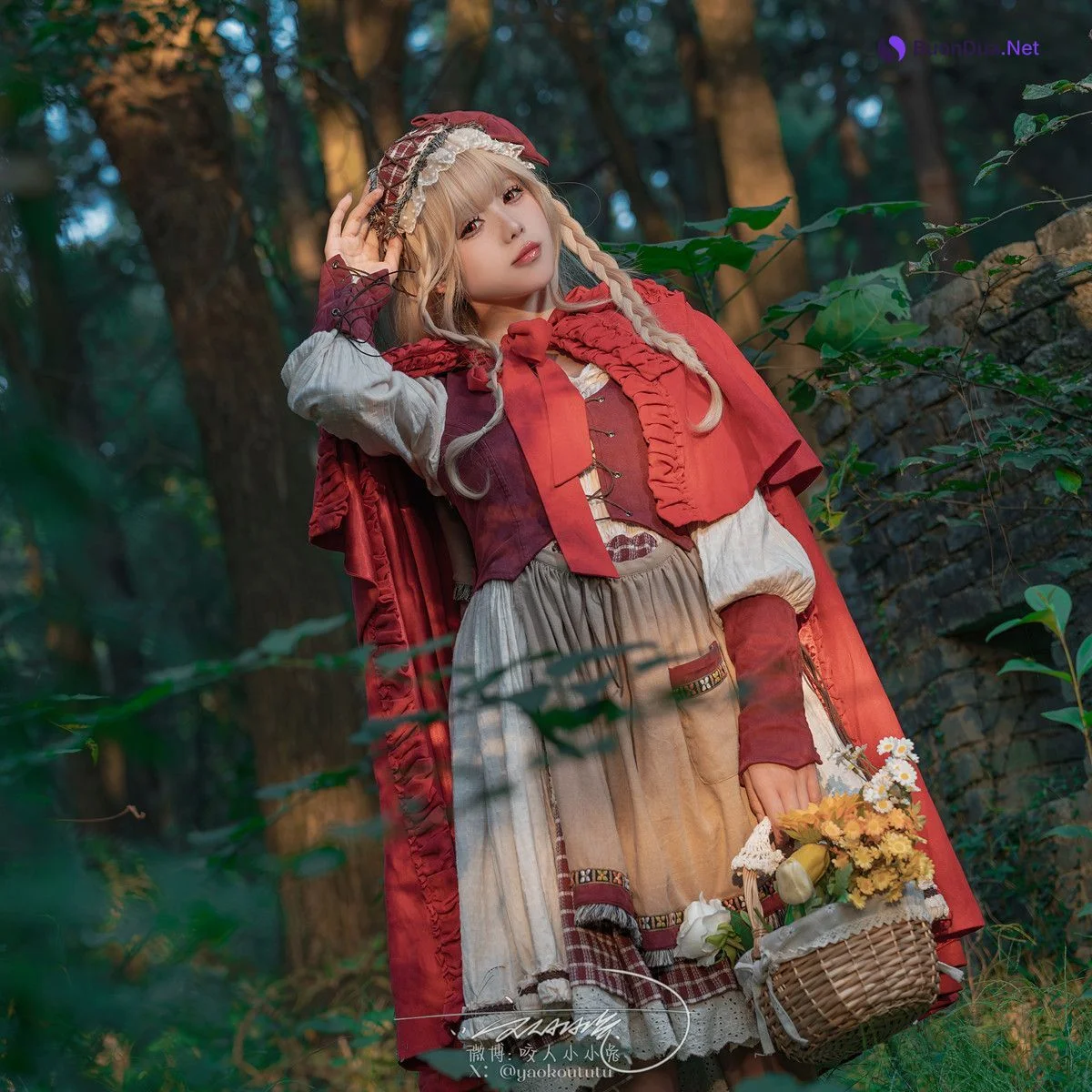 Cosplay 黏黏团子兔 迷途小红帽 - Photo 9