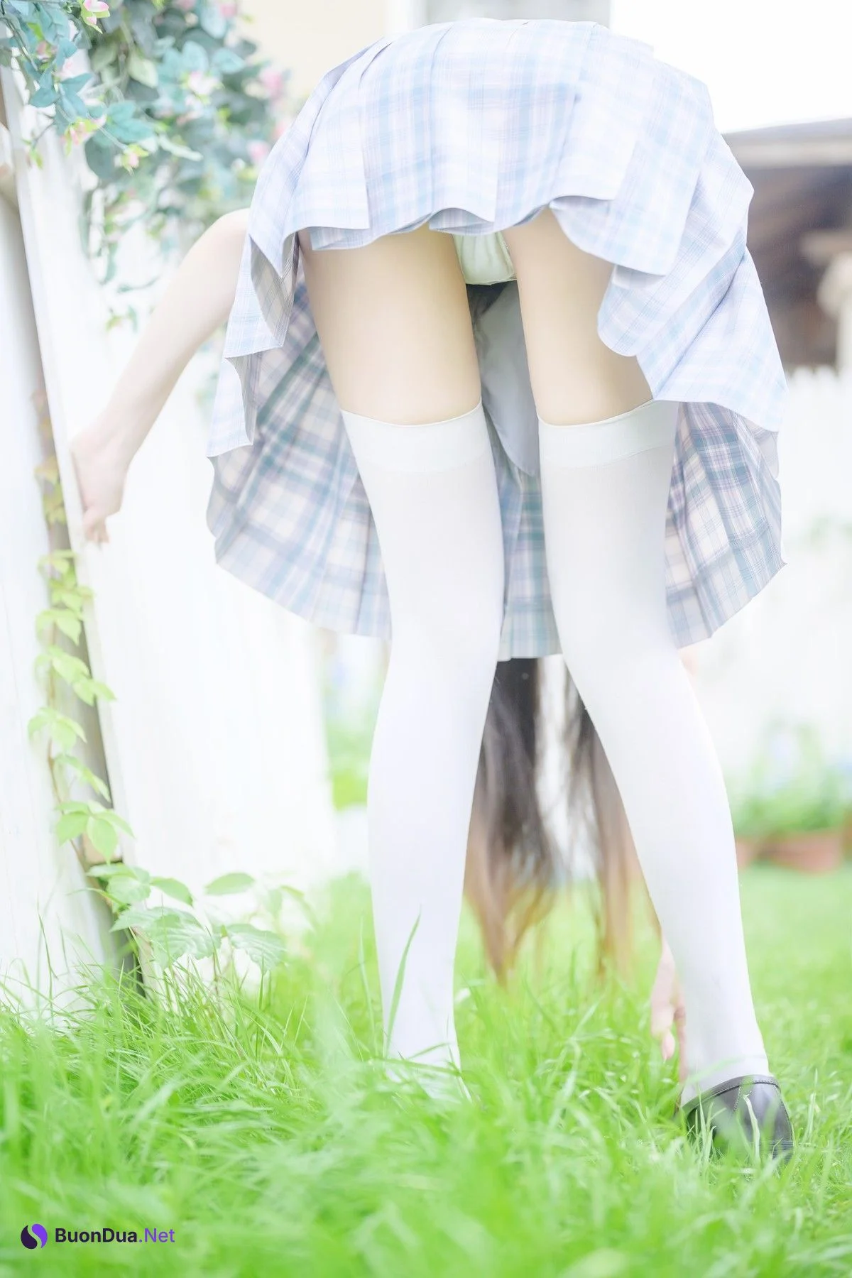 香草喵露露 Cosplay 阳光庭院制服 - Photo 2