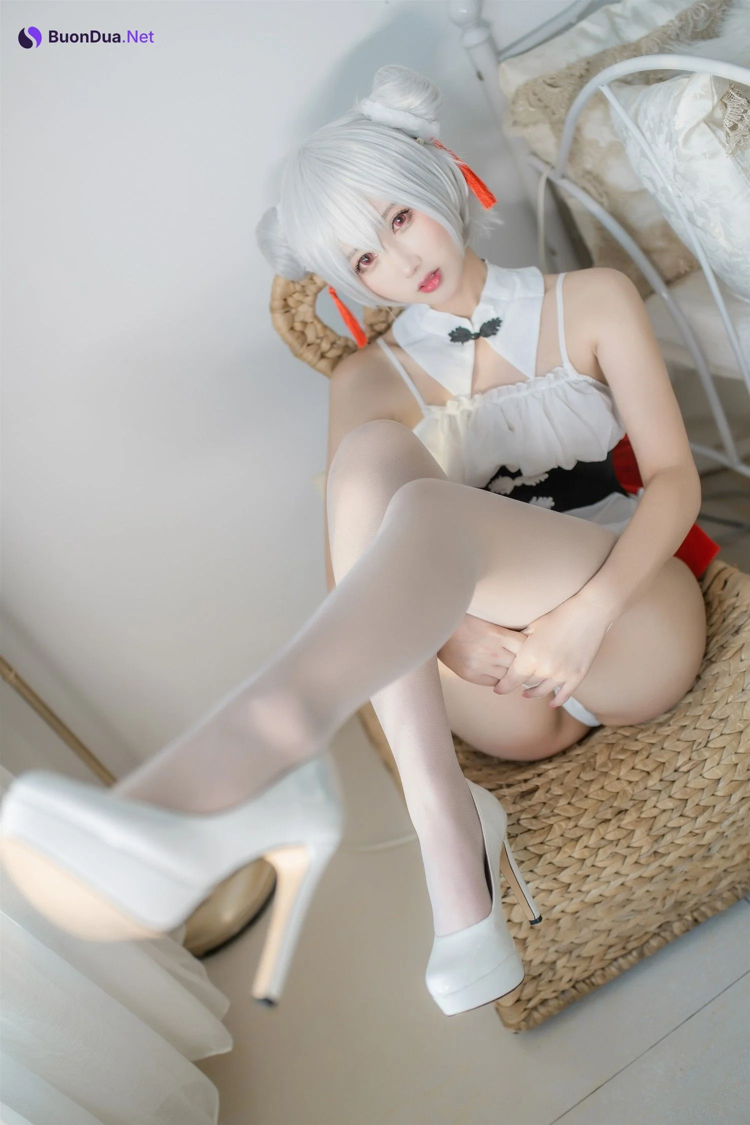 Cosplay 羽生三未 中華厨娘 - Photo 13
