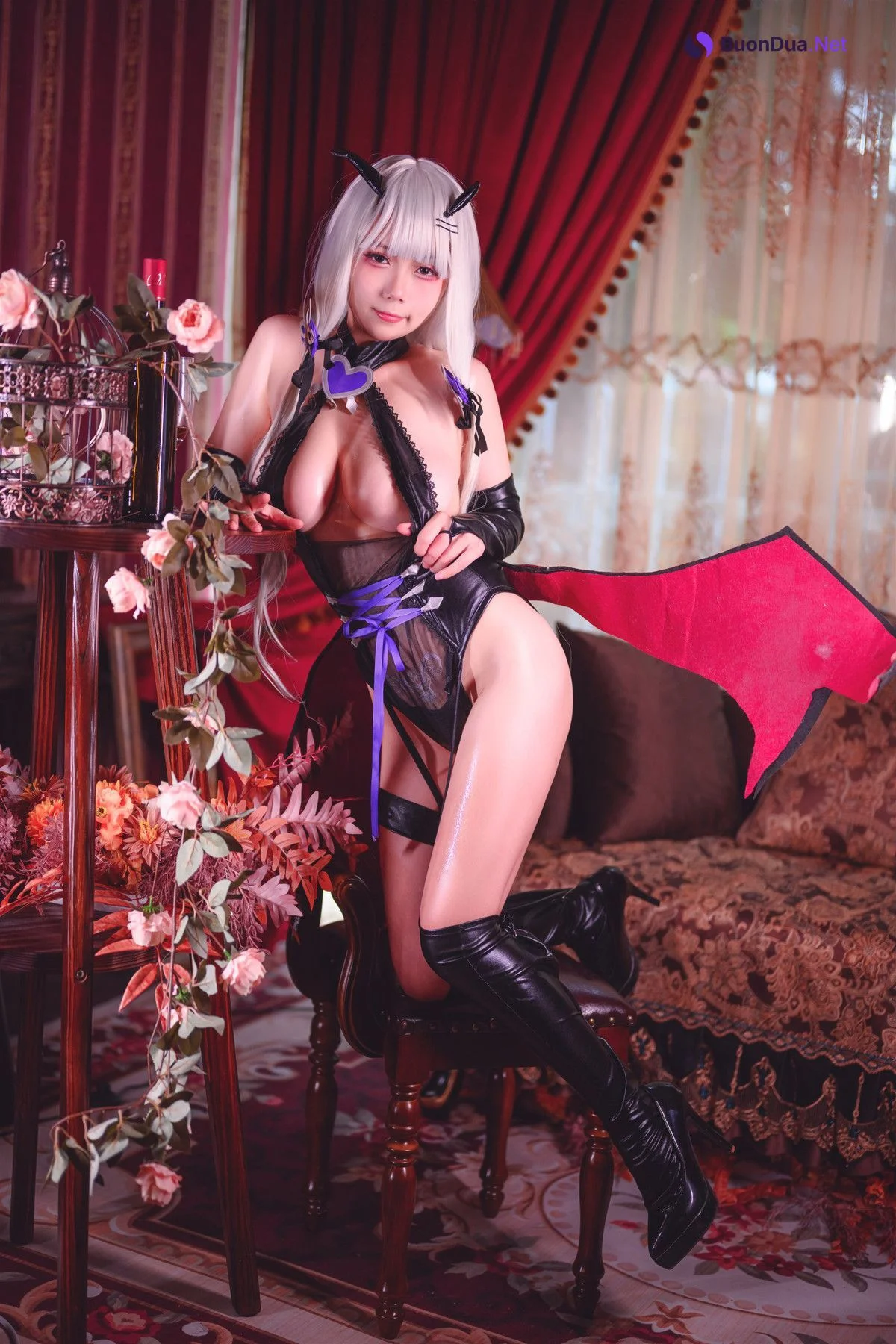 Cosplay 末夜787 碧蓝航线 光辉魅魔 - Photo 8