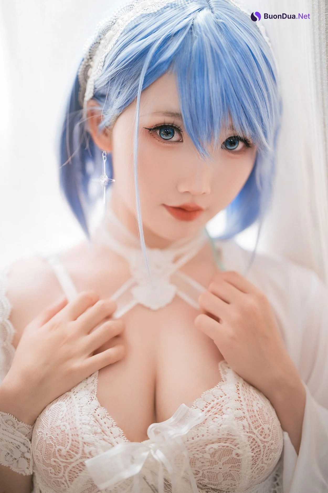 Cosplay 面饼仙儿 碧蓝航线 恰巴耶夫睡衣 - Photo 16