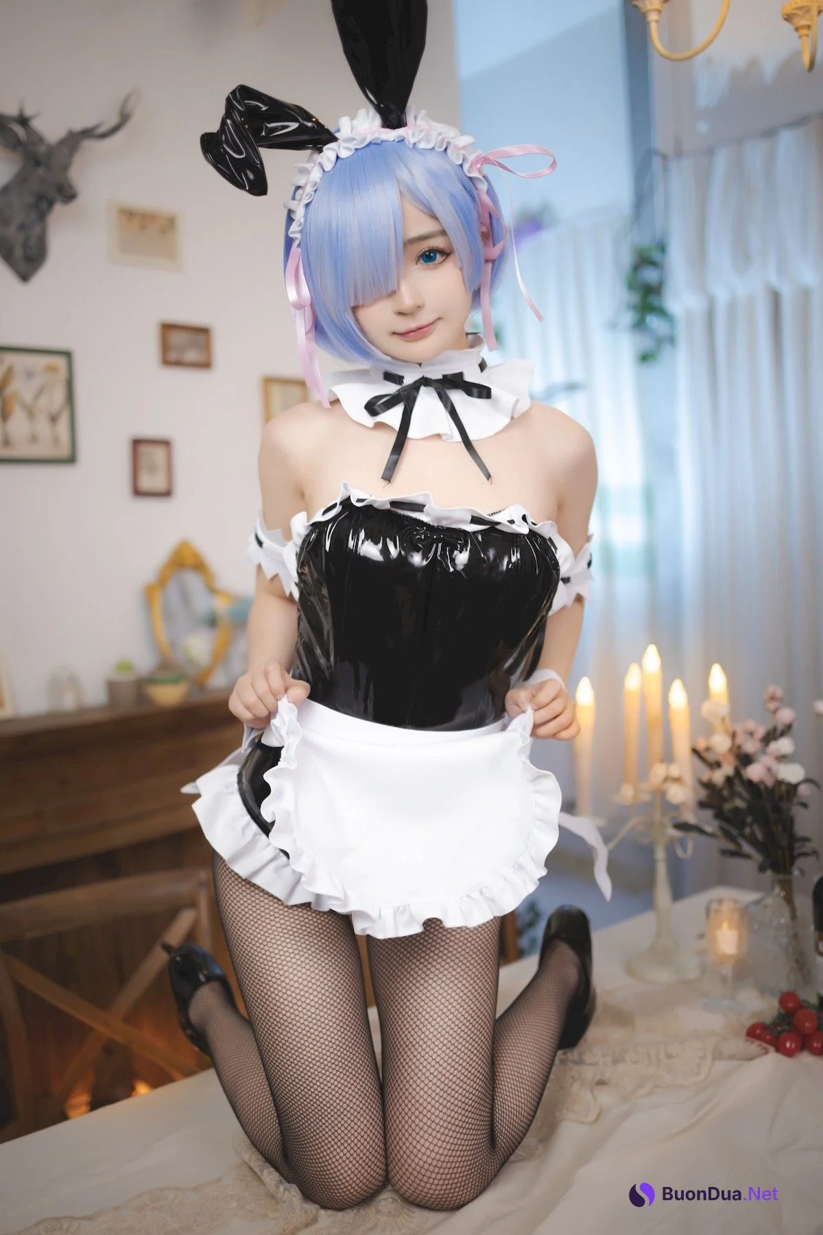 Cosplay 蕾姆兔女郎 - Photo 13