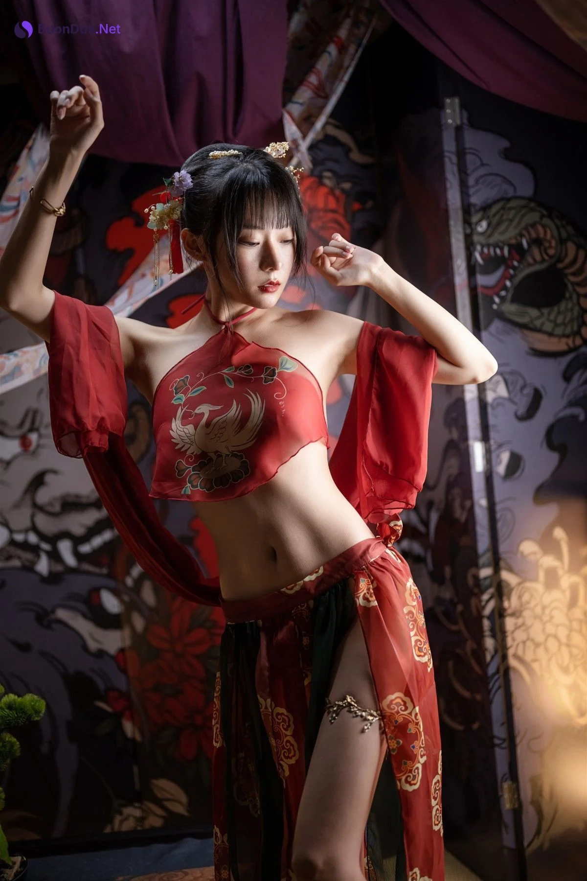Cosplay 香草喵露露 春节贺图 - Photo 14